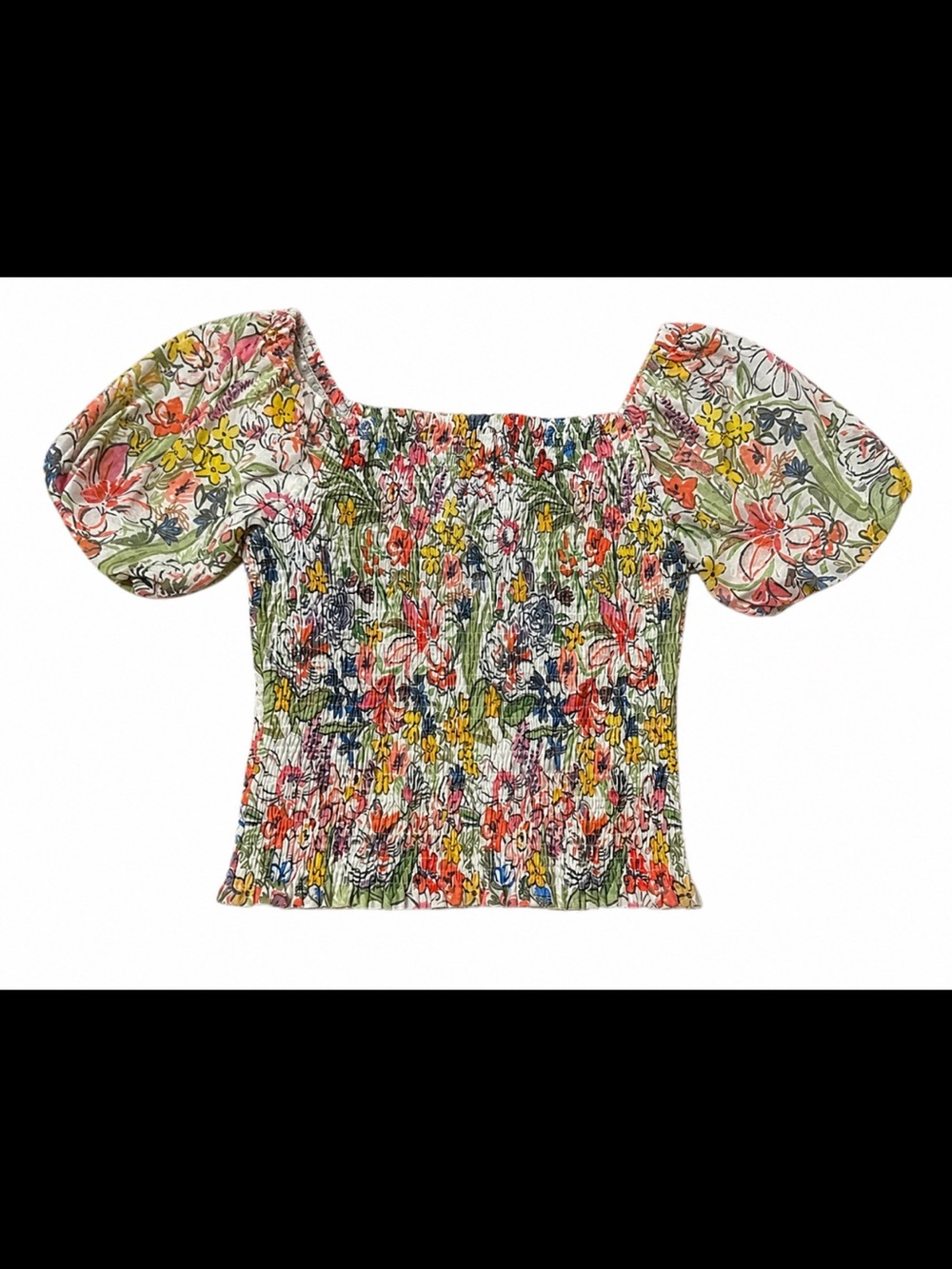 Anthropologie Aurelia smocked top - Picture 3 of 8